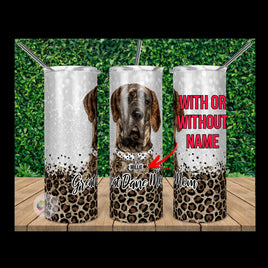 Merle Great Dane Mom Tumbler | Personalized!