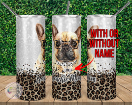 Frenchie Dog Tumbler 