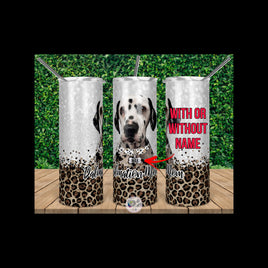 Dalmatian Tumbler Cup Personalized