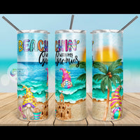 Beach Gnome Tumbler Cup