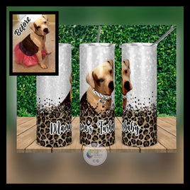 Custom Dog Tumbler Cup