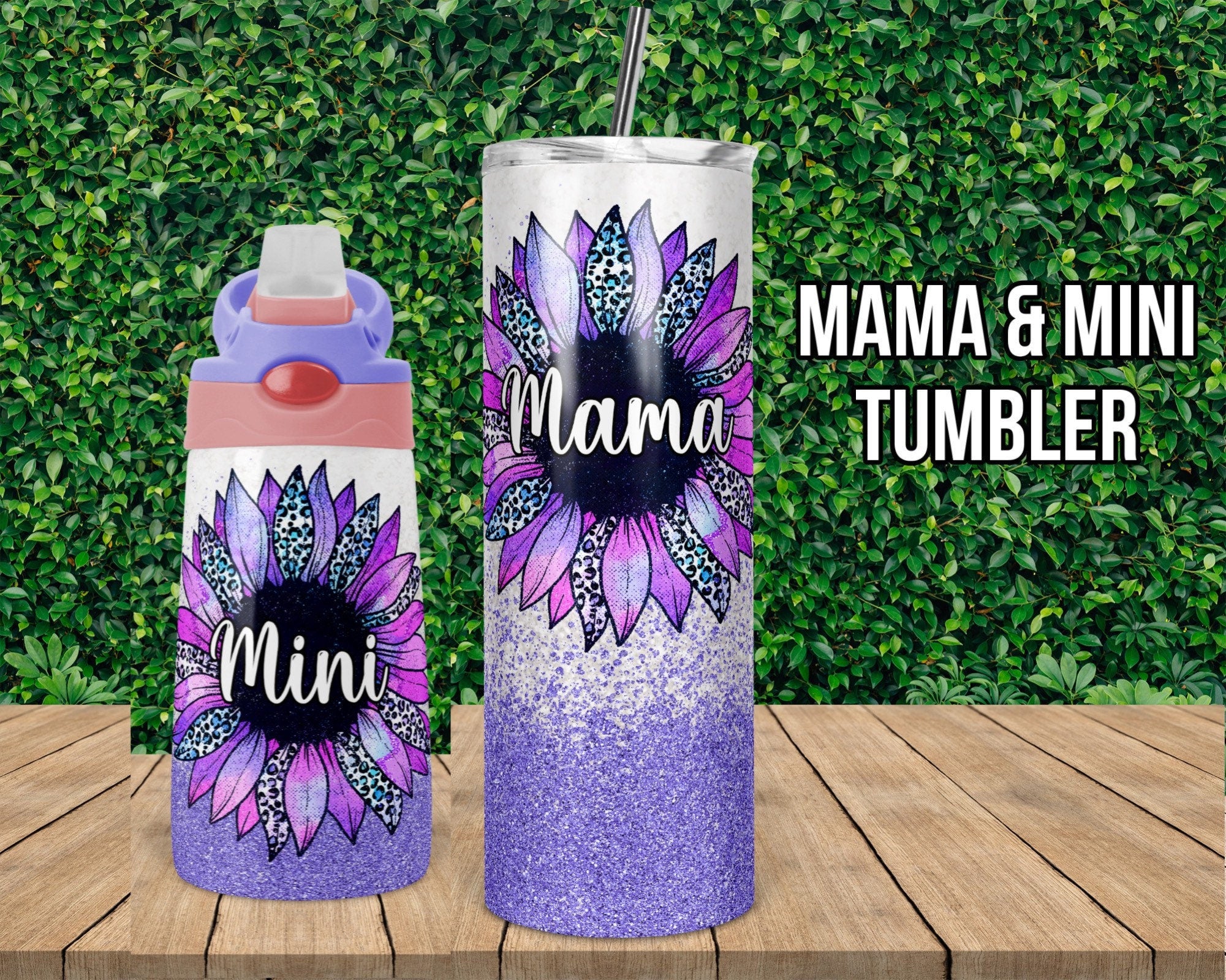 Mommy & Me Tumbler/sippy cup set