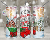 The Most Wonderful Time of the Year Christmas Tumbler