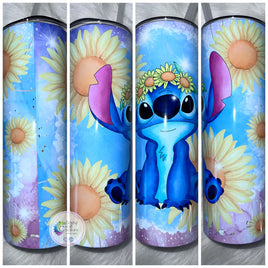 Sunflower Stitch Tumbler