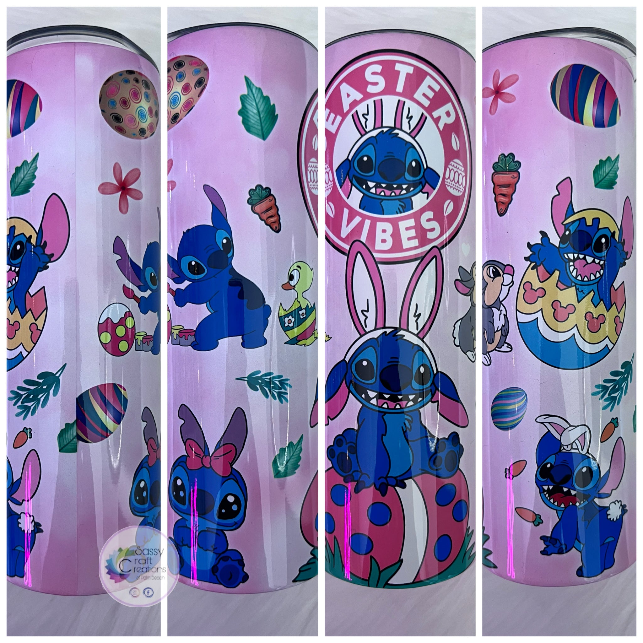 Stitch Easter Vibes Tumbler