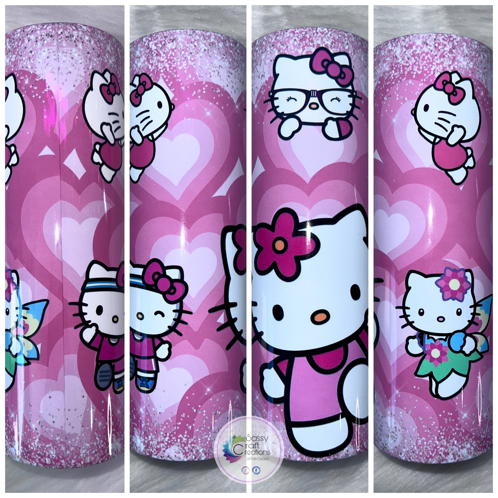 Pink Glitter Tumbler, Pink Girly Tumbler, Pink Tumbler