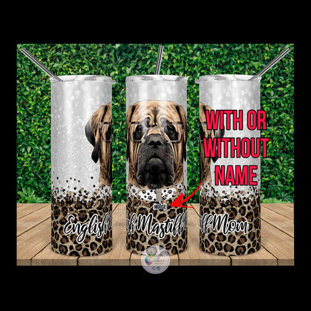 English Mastiff Mom Tumbler