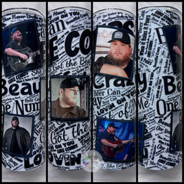 Luke Combs Montage Tumbler #1