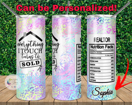 Realtor Tumbler | Real Estate Agent Tumbler | Personalized!