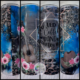 Fueled by Coffee & Country Music Tumbler